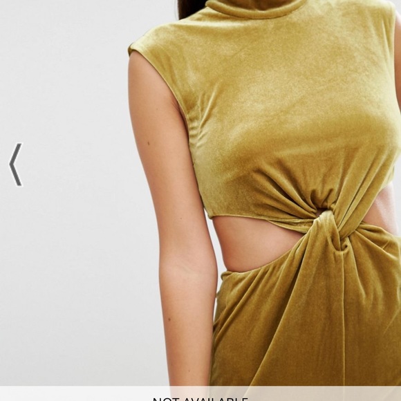 NWT ASOS “velvet” cutout jumpsuit - Picture 4 of 9